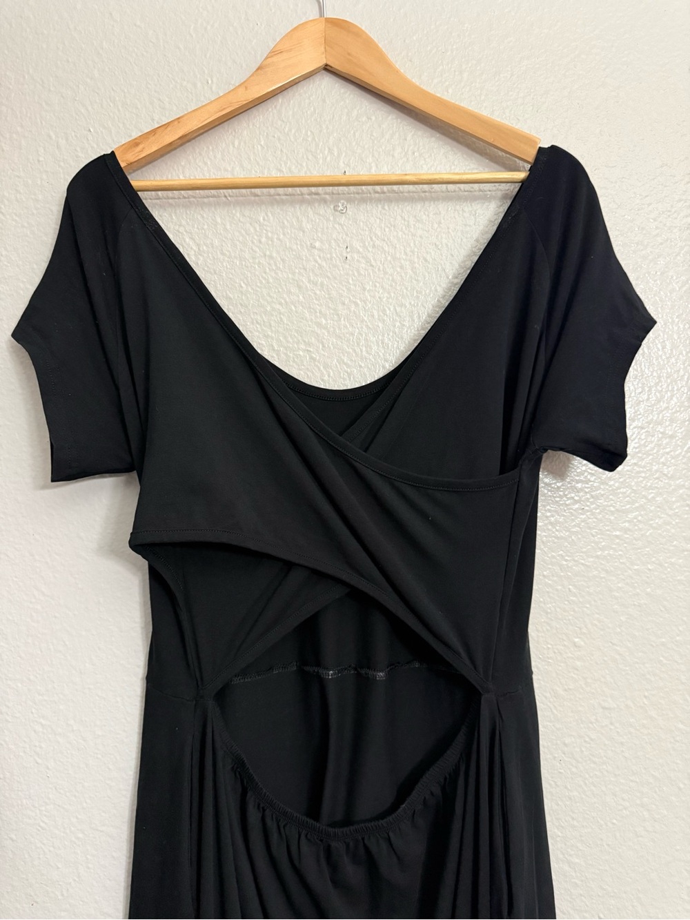 Pact Organic Cotton Fit & Flare Crossback Maxi Dress - Picture 5 of 9